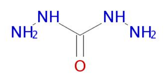 Carbohydrazide Structural Formula