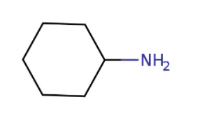 Cyclohexylamine Structural Formula