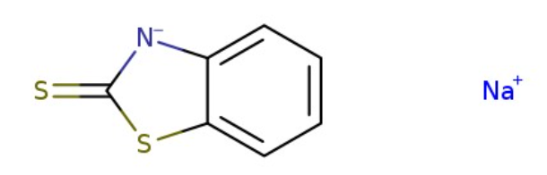 MBT.Na Structural Formula