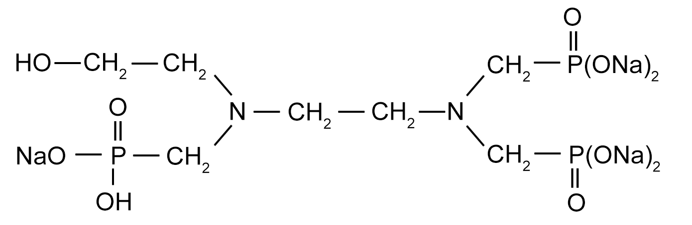 AEEA Phosphonate Structural Formula